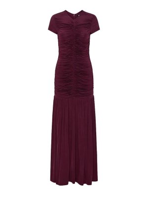 ROTATE Birger Christensen: Vestidos largos - Vestido Largo - Burdeos