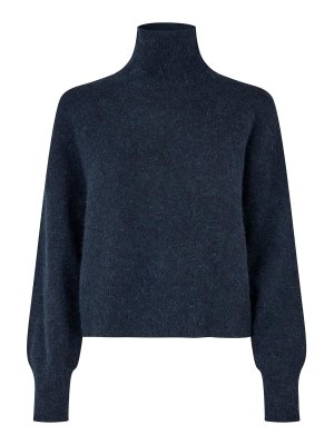 SAMSOE SAMSOE: Strickpullover mit Rundhalsausschnitt - Rundhalspullover - Weiß