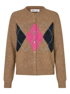 SAMSOE SAMSOE: Cardigans - Cardigan - Grau
