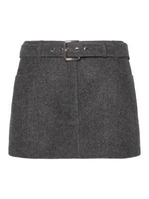 SPORTMAX: Knee length skirts & Midi - Black Paraggi Skirt