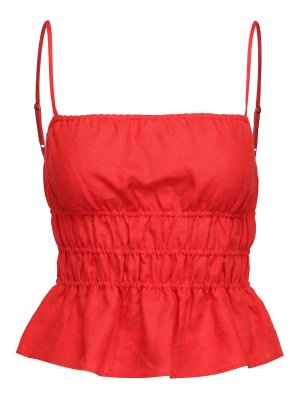 STAUD: Tops & Débardeurs - Top - Rouge