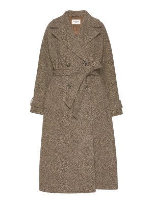 WEEKEND MAX MARA: Knielange Mäntel - Knielanger Mantel - Grau
