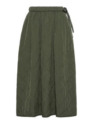 WEEKEND MAX MARA: Knee length skirts & Midi - Briose Khaki Skirt