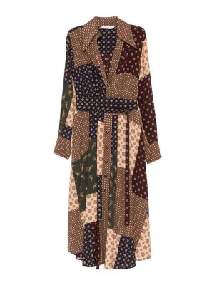 ZIMMERMANN: Robe longueur genou - Robe Au Genou - Multicolore