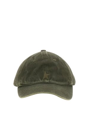 GOLDEN GOOSE: hats & caps - Kalamata Green Baseball Hat