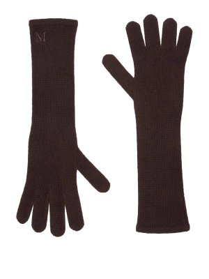 Max Mara: Handschuhe - Handschuhe - Braun