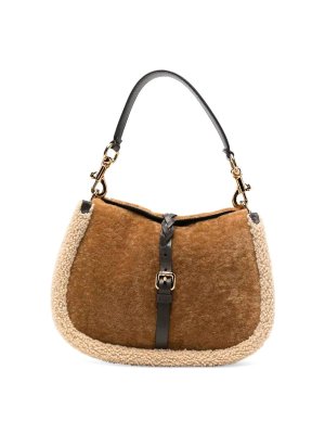 ETRO: cross body bags - Crossbody Pony Medium Brown
