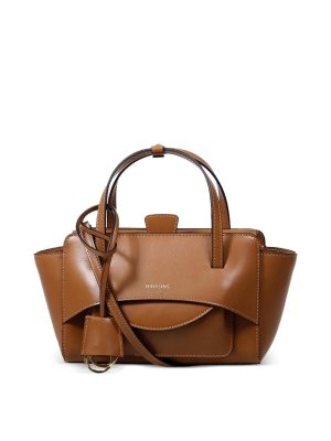 HIDESINS: clutches - Flap S Premiere Caramel Bag