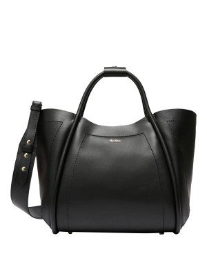 Max Mara: トートバッグ - トートバッグ - 黒