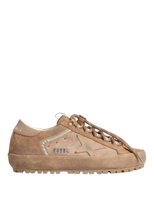 GOLDEN GOOSE: trainers - Superstar Ski Double Caramel sneaker