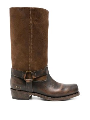GOLDEN GOOSE: Stiefel - Stiefel - Braun