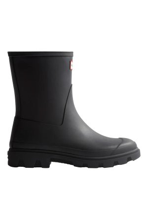 Hunter: boots - Downpour Black Short Boot