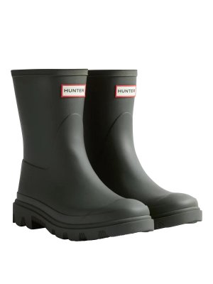 Hunter: boots - Downpour Short Boot Dark Olive