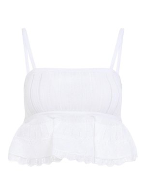 Alaïa: Tops & Débardeurs - Top - Blanc
