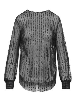 ALBERTA FERRETTI: bluse - Camicetta in tulle