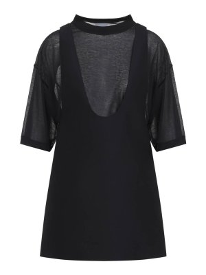 BALENCIAGA: knee length dresses - Tshirt Dress