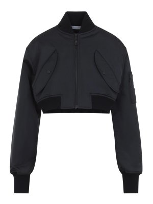 BALENCIAGA: bombers - Cropped Bomber