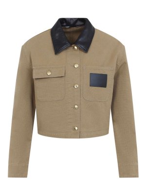 BALENCIAGA: casual jackets - Cropped Wrkwr Jacket