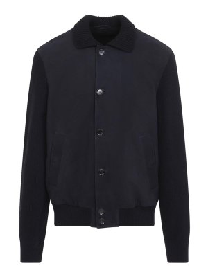 BRIONI: camicie - Blouson con colletto a camicia