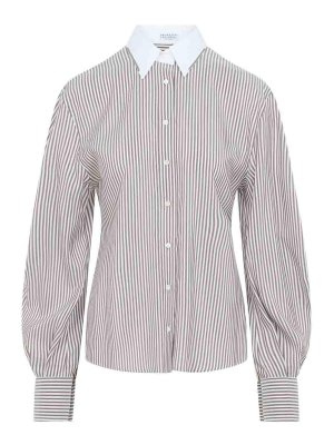 BRUNELLO CUCINELLI: Camisas - Camisa - Blanco