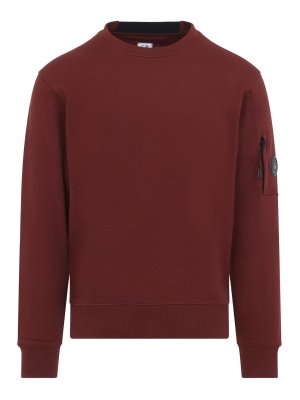 C.P. COMPANY: Sweatshirts & Pulls - Sweat-Shirts - Rouge