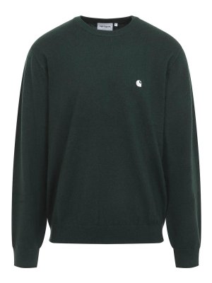 CARHARTT: Pull col rond - Pull Col Rond - Vert