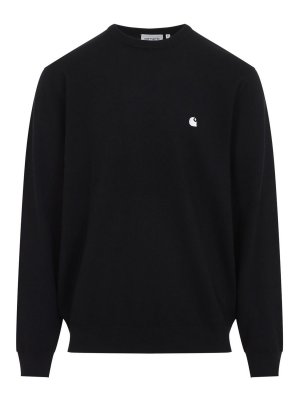 CARHARTT: クルーネック - クルーネック - 黒