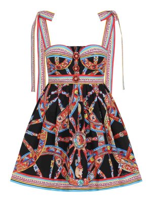 DOLCE & GABBANA: ショートドレス - ショートドレス - ブルー