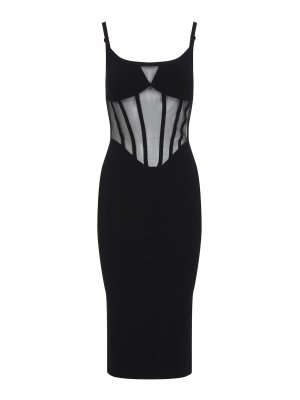 ELISABETTA FRANCHI: knee length dresses - Midi Dress