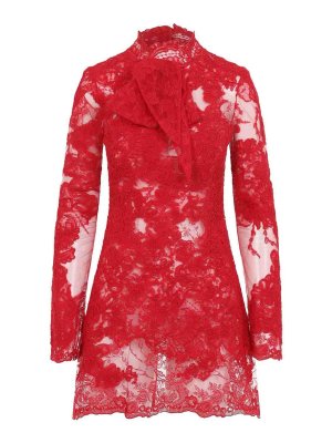 ERMANNO SCERVINO: short dresses - Lace Mini Dress