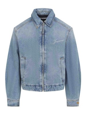 JACQUEMUS: crew necks - Jaquemus La Veste De-Nimes Canevas Jacket