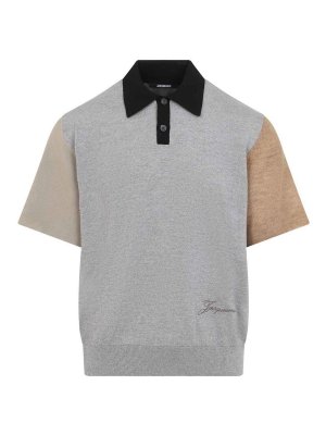 JACQUEMUS: polo - Le Polo Arlecchino