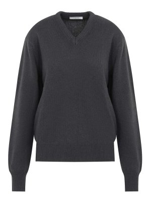 LEMAIRE: maglia collo a v - Maglione con scollo a V