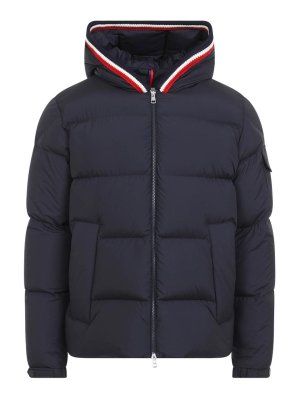 MONCLER: Chaquetas casual - Chaqueta Casual - Azul Oscuro