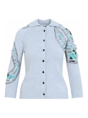 MOSCHINO: cardigans - Wool Cardigan