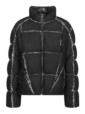 OFF-WHITE: ダウン・ハイテクジャケット - ダウンジャケット - 黒