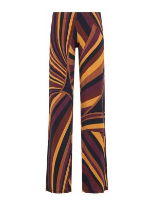 EMILIO PUCCI: カジュアルトラウザー - カジュアルパンツ - ダークレッド