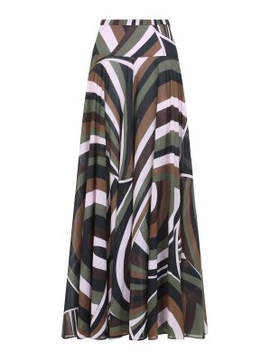 EMILIO PUCCI: Jeans acampanados - Jeans Acampanados - Marrón Claro