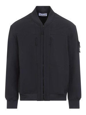 STONE ISLAND: ボンバージャケット - ボンバージャケット - 黒