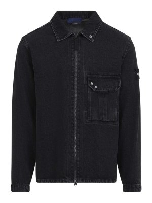 STONE ISLAND: シャツ - シャツ - 黒