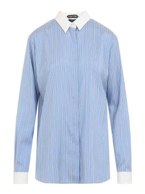 TOM FORD: Camisas - Camisa - Azul