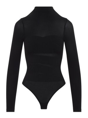 WOLFORD: Top e canotte - Corpo con corda avvolgente infinita