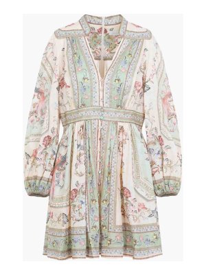 ZIMMERMANN: short dresses - Roselight Plunge Mini Dress