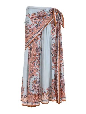 ZIMMERMANN: mini skirts - Aster Scarf Mini Skirt