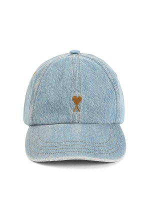 AMI PARIS: hats & caps - Adc Denim Cap