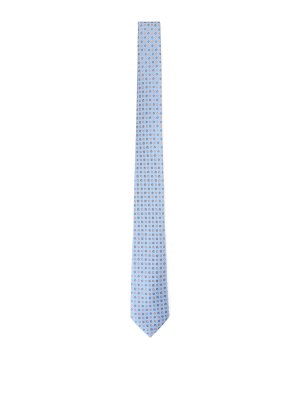 CANALI: Corbatas y pajaritas - Corbata - Azul Claro