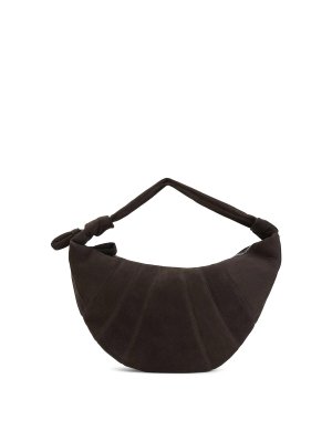 LEMAIRE: cross body bags - Leather Fortune Croissant Bag