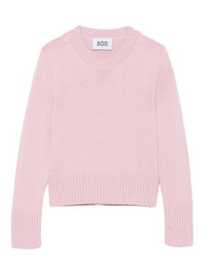 ALPHA STUDIO: crew necks - Sweater