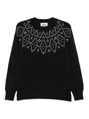 ALPHA STUDIO: Suéteres con cuello pico - Suéter Cuello Redondo - Negro