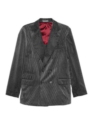 BRUNELLO CUCINELLI: shirts - Lined Corduroy Jacket With Pockets